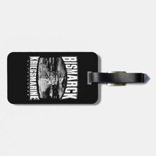 Étiquette À Bagage Bismarck (Dos horizontal)