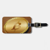 Étiquette À Bagage Bitcoin 2 (Devant horizontal)