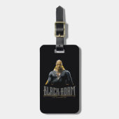 Étiquette À Bagage Black Adam Character and Name Graphic (Devant Vertical)