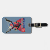 Étiquette À Bagage Black Adam | Graphique de caractères de masher Ato (Devant horizontal)