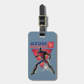 Étiquette À Bagage Black Adam | Graphique de caractères de masher Ato (Devant Vertical)