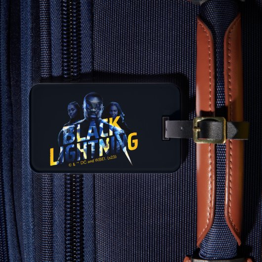 Étiquette À Bagage Black Lightning Heroes (Insitu Rectoal 4)