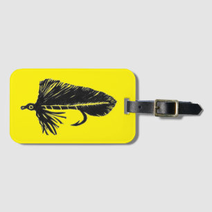 Étiquette À Bagage Black Matuka bandoulière, pêche à la mouche, art d