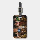 Étiquette À Bagage Blacksmith - The Ironmongers of Maidenhead 1900 (Devant Vertical)