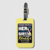 Étiquette À Bagage Bladder warrior Some People Never Meet Their Hero (Devant Vertical)