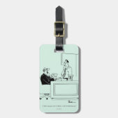 Étiquette À Bagage Blâme de bureau (Devant Vertical)