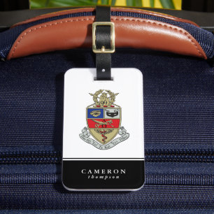 Étiquette À Bagage Blason de Kappa Psi