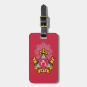 Étiquette À Bagage Blason de Phi Sigma Kappa (Devant Vertical)