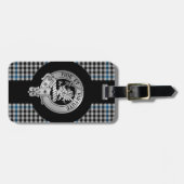 Étiquette À Bagage Blason du Clan Gladstone (Devant horizontal)