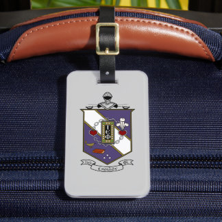 Étiquette À Bagage Blason Tau Epsilon Phi Tau