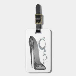 Étiquette À Bagage Bling et art stylet super de chaussure