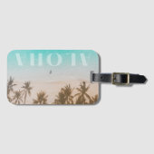 Étiquette À Bagage Bliss tropicaux : Aloha Hawaiian Paradise (Devant Horizontal)