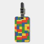 Étiquette À Bagage Blocs primaires (Devant Vertical)
