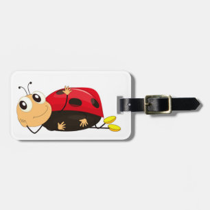 ÉTIQUETTE À BAGAGE BLOGUEUR LADYBUG "TAKIN' IT FACILE"