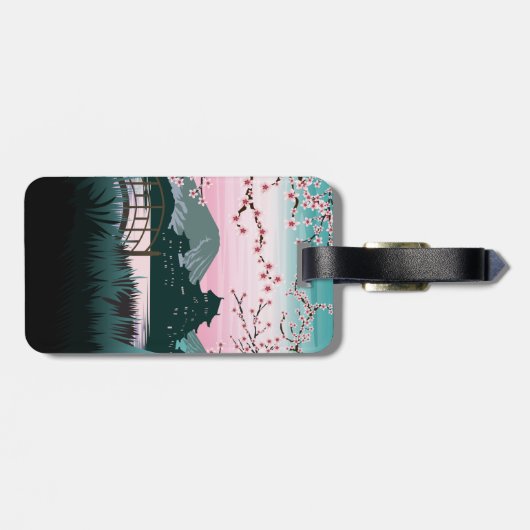 Étiquette À Bagage Blossom  (Dos horizontal)