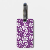 ÉTIQUETTE À BAGAGE BLUE HAWAII (Dos Vertical)