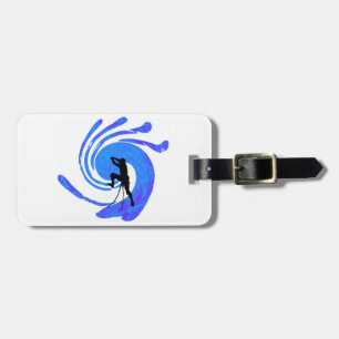 ÉTIQUETTE À BAGAGE BLUE LINE