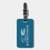 Étiquette À Bagage Blue Ridge Parkway - Véhicule récréatif (Devant Vertical)