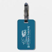 Étiquette À Bagage Blue Ridge Parkway - Véhicule récréatif (Dos Vertical)