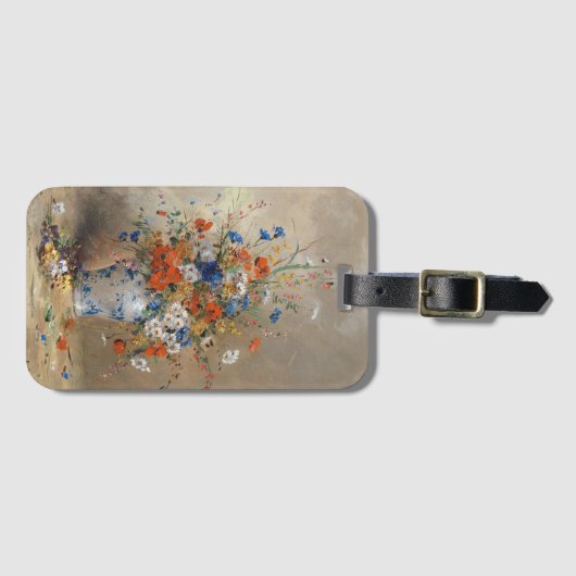 Étiquette À Bagage Blumenstillleben | Eugene Petit (Devant Horizontal)