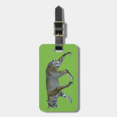 Étiquette À Bagage Bobcat (Devant Vertical)