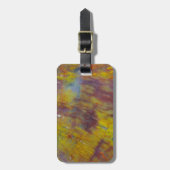 Étiquette À Bagage Bois pétrifié (Devant Vertical)