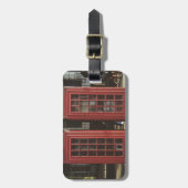 Étiquette À Bagage Boîte téléphonique Londres (Devant Vertical)