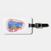 Étiquette À Bagage Boîtier d'Escalade Lumpy Ridge Rock (Devant horizontal)