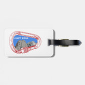 Étiquette À Bagage Boîtier d'Escalade Lumpy Ridge Rock (Dos horizontal)