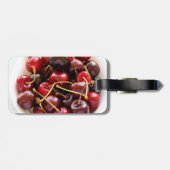 Étiquette À Bagage bol de cerises (Dos horizontal)