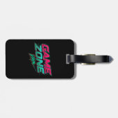 Étiquette À Bagage Bold Puzzle Quote Typography Art (Dos horizontal)