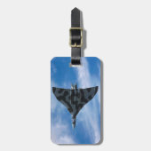 Étiquette À Bagage Bombardier Vulcain en vol (Devant Vertical)