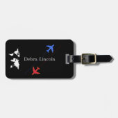 Étiquette À Bagage bon voyage (Devant horizontal)