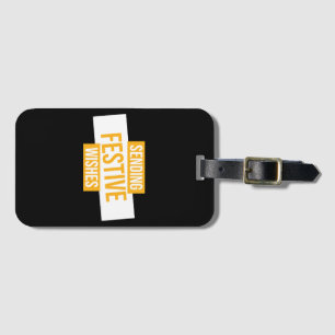 Étiquette À Bagage Bonne année 2024 - envoi de voeux festifs