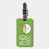 Étiquette À Bagage Bonne étiquette de bagage de Pho (Devant Vertical)