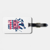 Étiquette À Bagage Bonne journée du travail Week-end (Dos horizontal)