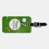 Étiquette À Bagage Bonne retraite (Devant horizontal)