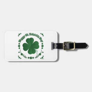 Étiquette À Bagage Bonne Saint Patrick's Day