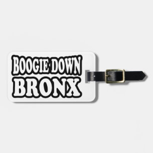 Étiquette À Bagage Boogie Down Bronx, NYC