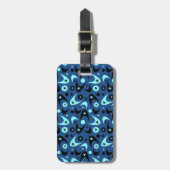 Étiquette À Bagage Boomerangs rétro (Devant Vertical)