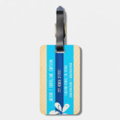 Étiquette À Bagage BORA BORA Groupe d'étiquettes de bagages (Dos Vertical)