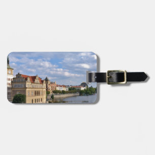 Étiquette À Bagage Bord de rivière de Prague, République tchèque