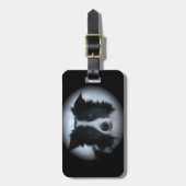 Étiquette À Bagage Border collie (Devant Vertical)