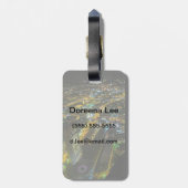 Étiquette À Bagage Boston, le Massachusetts, Etats-Unis (Dos Vertical)