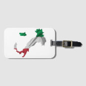 Étiquette À Bagage Botte italienne (Devant Horizontal)