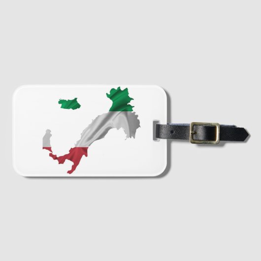 Étiquette À Bagage Botte italienne (Devant Horizontal)