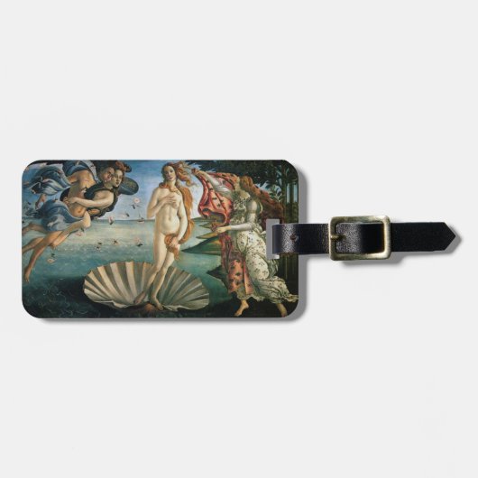 Étiquette À Bagage Botticelli naissance de Vénus (Devant horizontal)