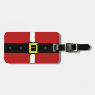 Étiquette À Bagage Boucle de ceinture du Père Noël