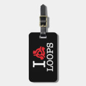 Étiquette À Bagage Boucles d'adaptateur I 45 (Devant Vertical)