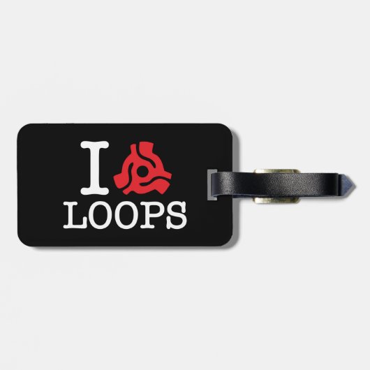 Étiquette À Bagage Boucles d'adaptateur I 45 (Dos horizontal)